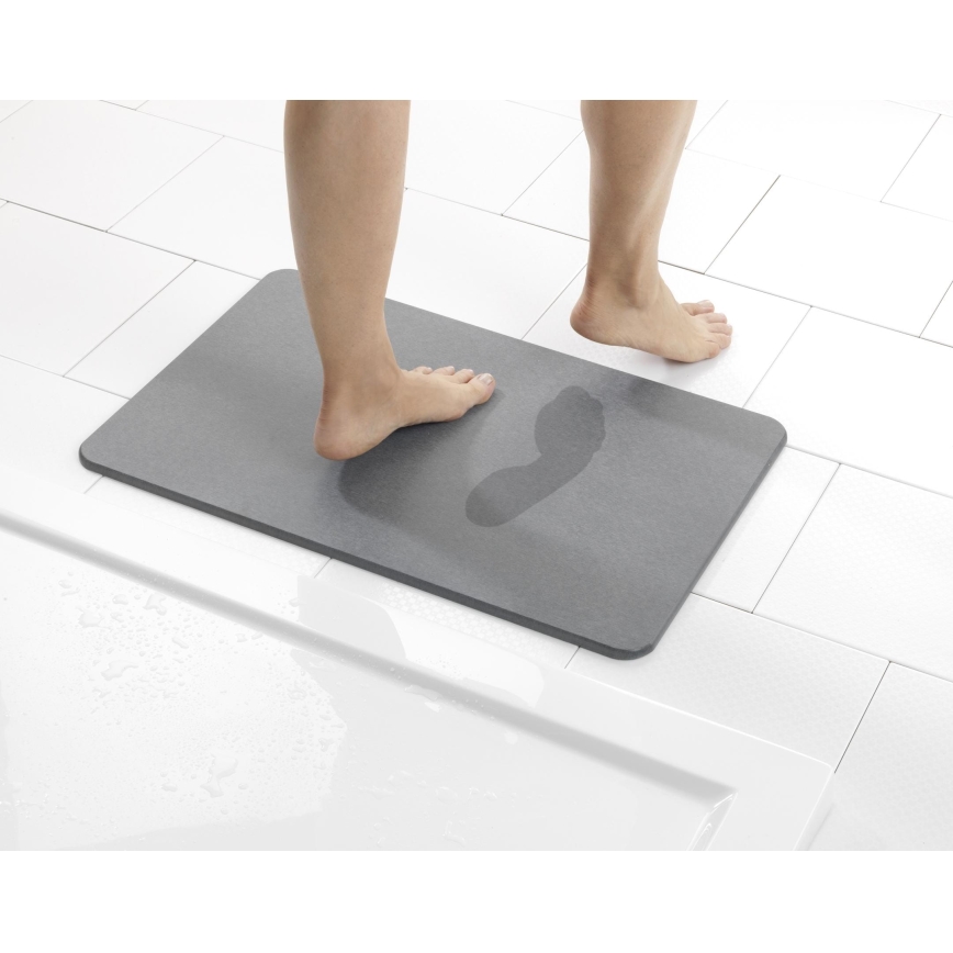 WENKO 24936100 - SIMI Mat 39 x 60 cm, Grey