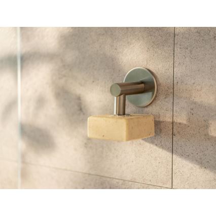 WENKO 24971100-Soap holder TURBO-LOC 4,5x7 cm silver