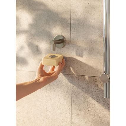 WENKO 24971100-Soap holder TURBO-LOC 4,5x7 cm silver