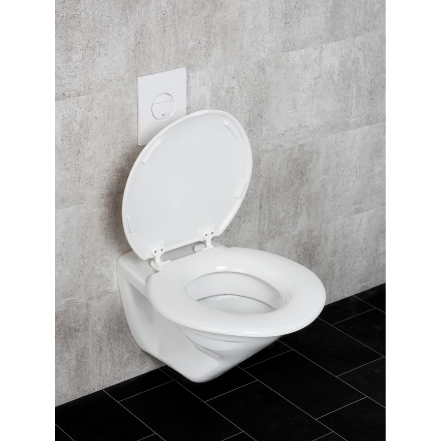 WENKO 25112100-WC TORINO toilet seat 44x43,5 cm white