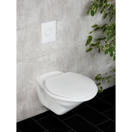 WENKO 25112100-WC TORINO toilet seat 44x43,5 cm white
