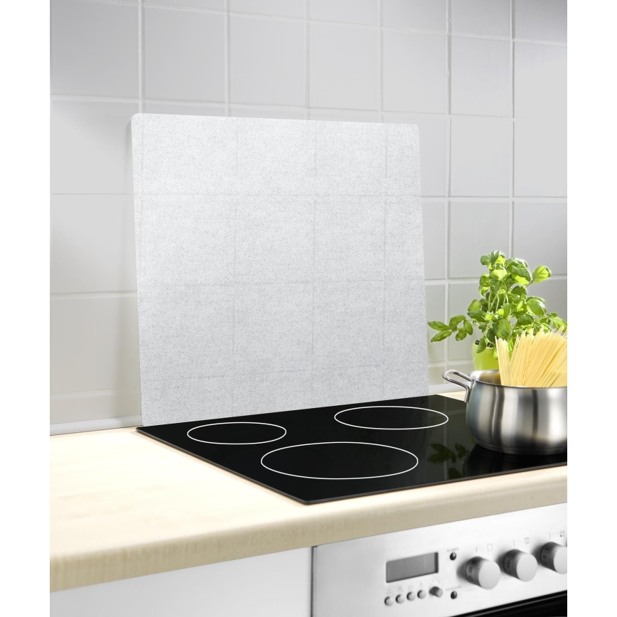 WENKO 2511910800 - Protective cover plate 50x56 cm clear/grey