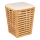 WENKO 25143100 - BAMBUSA Laundry Basket, 40 x 56 cm, Brown