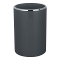 WENKO 25146100 - INCA Basket 18.5 x 25.5 cm Anthracite/Glossy Chrome