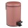 WENKO 25155100 - LEMAN Waste Bin 17 x 25 cm, Pink/Black