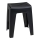 WENKO 25156100 - KUMBA Stool, 38 x 47 cm, Black