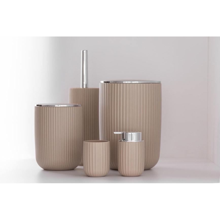 WENKO 25184100 - AGROPOLI 250ml Soap Dispenser Beige