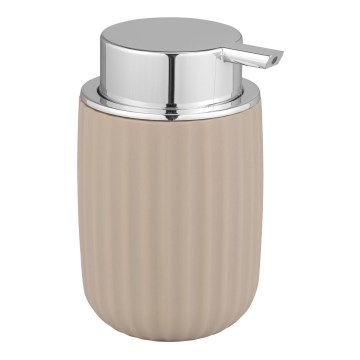 WENKO 25184100 - AGROPOLI Soap Dispenser, 250 ml, Beige