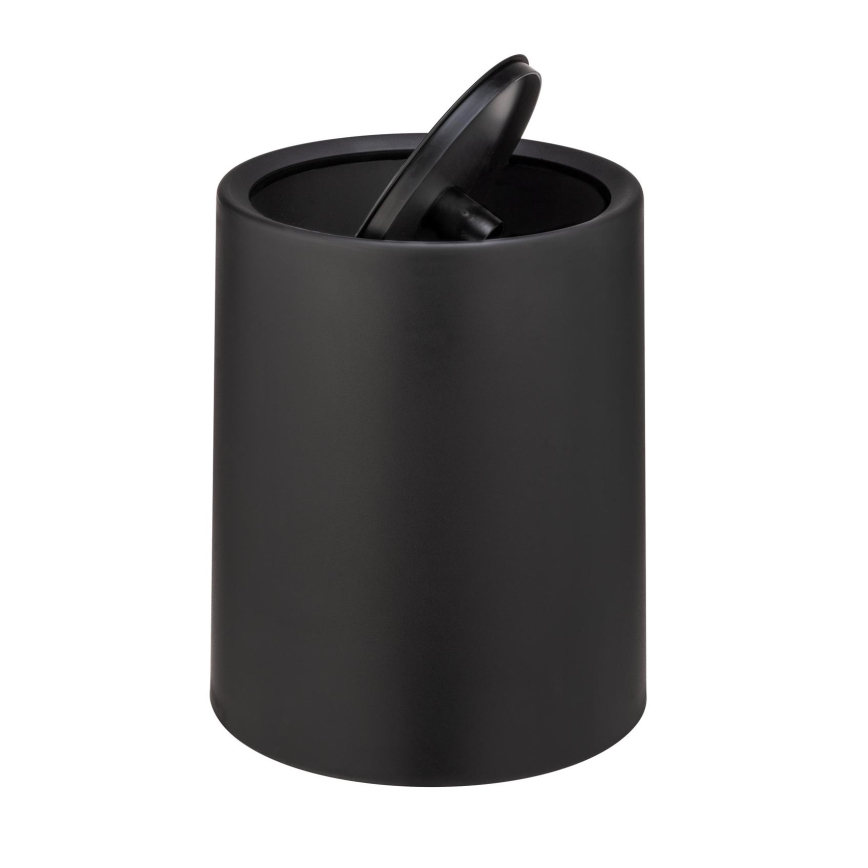 WENKO 25208100 - ATRI Basket, 21 x 25.5 cm, Black