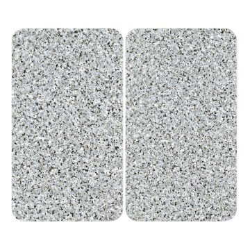 WENKO 2521120500 - Cover plate (Abdeckplatte) - Neutral 30 x 52 cm, Granite/Multicolored
