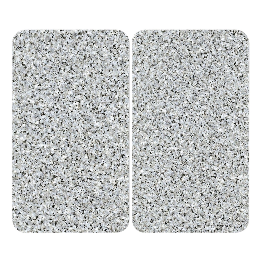 WENKO 2521120500 - Cover plate (Abdeckplatte) - Neutral 30 x 52 cm, Granite/Multicolored