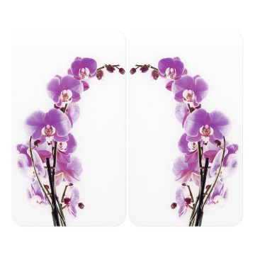 WENKO 2521433500 - Board Cover ABDECKPLATTE - FLORAL/PLANT 30x52 cm, multicolored