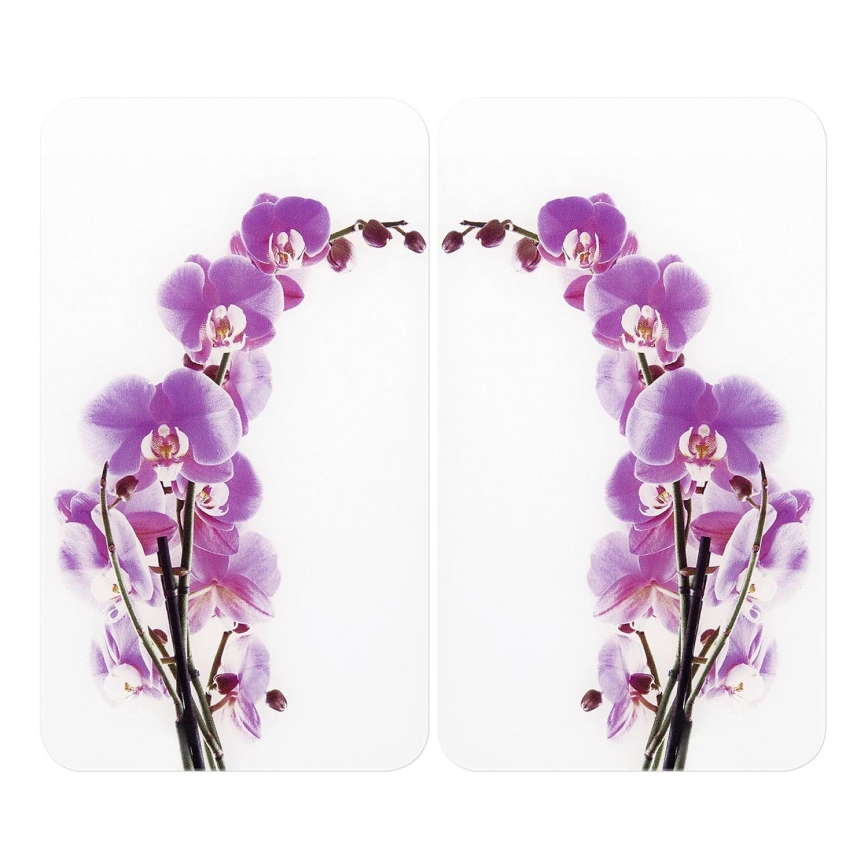 WENKO 2521433500 - Board Cover ABDECKPLATTE - FLORAL/PLANT 30x52 cm, multicolored