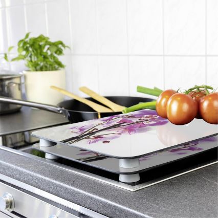 WENKO 2521433500 - Board Cover ABDECKPLATTE - FLORAL/PLANT 30x52 cm, multicolored