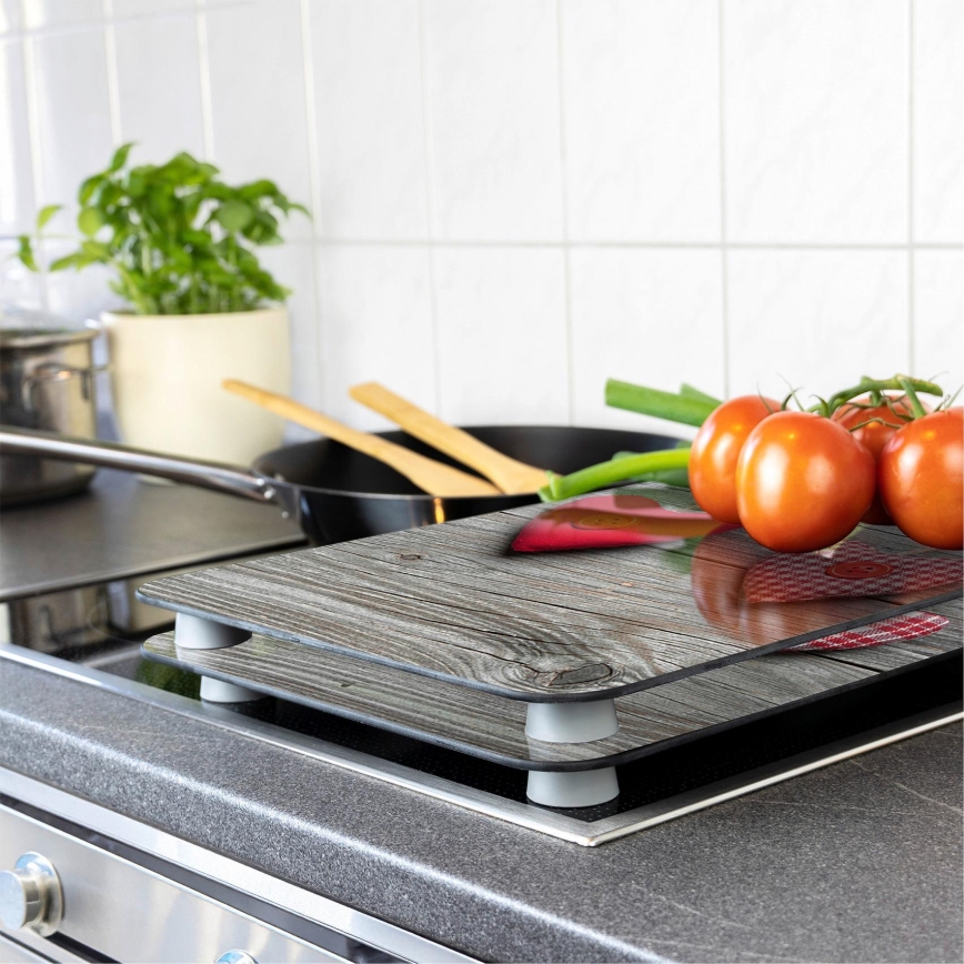WENKO 2521481100 - Cover plate 30x52 cm multicolored/gray/clear