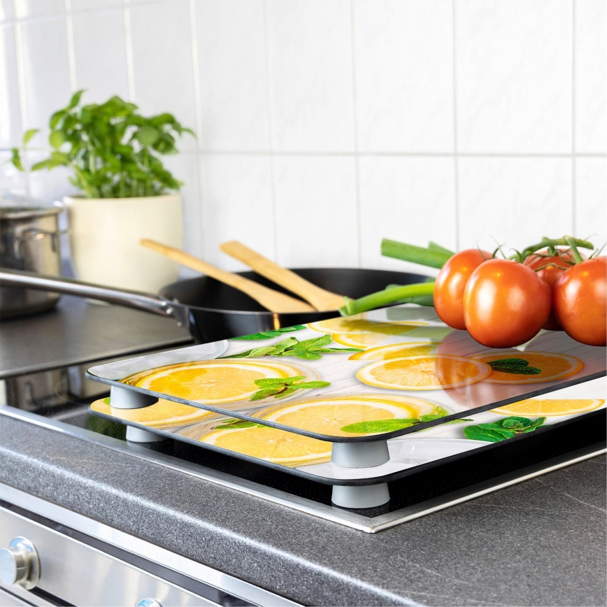 WENKO 2521512500 - Cover plate - Food-safe 30x52 cm, Multicolored