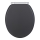 WENKO 25218100-WC MORRA toilet seat 35 x 42 cm anthracite/silver