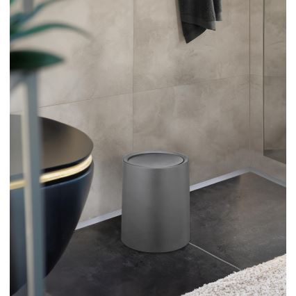 WENKO 25219100 - ATRI Basket 21x25,5 cm grey
