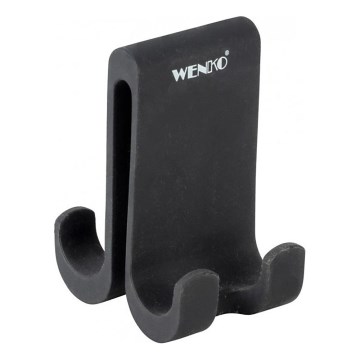 WENKO 25229100-Hook VERNA DUO 5 x 9.5 cm black