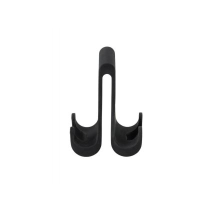 WENKO 25229100-Hook VERNA DUO 5 x 9.5 cm black