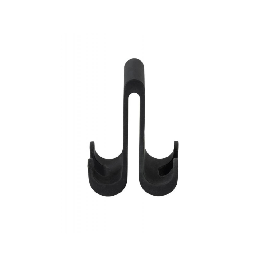 WENKO 25229100-Hook VERNA DUO 5 x 9.5 cm black