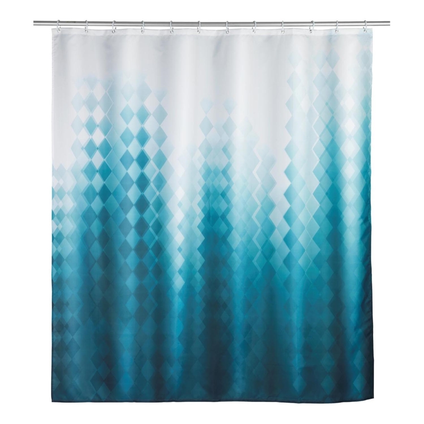 WENKO 25244100 - TULLIN Shower Curtain 180 x 200 cm, Multicolored