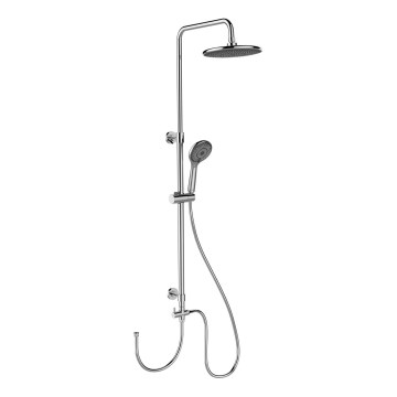 WENKO 25310100 - WATERSAVING SYSTEM Shower Set, stainless steel/polished chrome