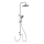 WENKO 25310100 - WATERSAVING SYSTEM Shower Set, stainless steel/polished chrome