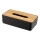 WENKO 25319100 - ROTELLO Cosmetic Box 24 x 12.7 cm Black/Brown