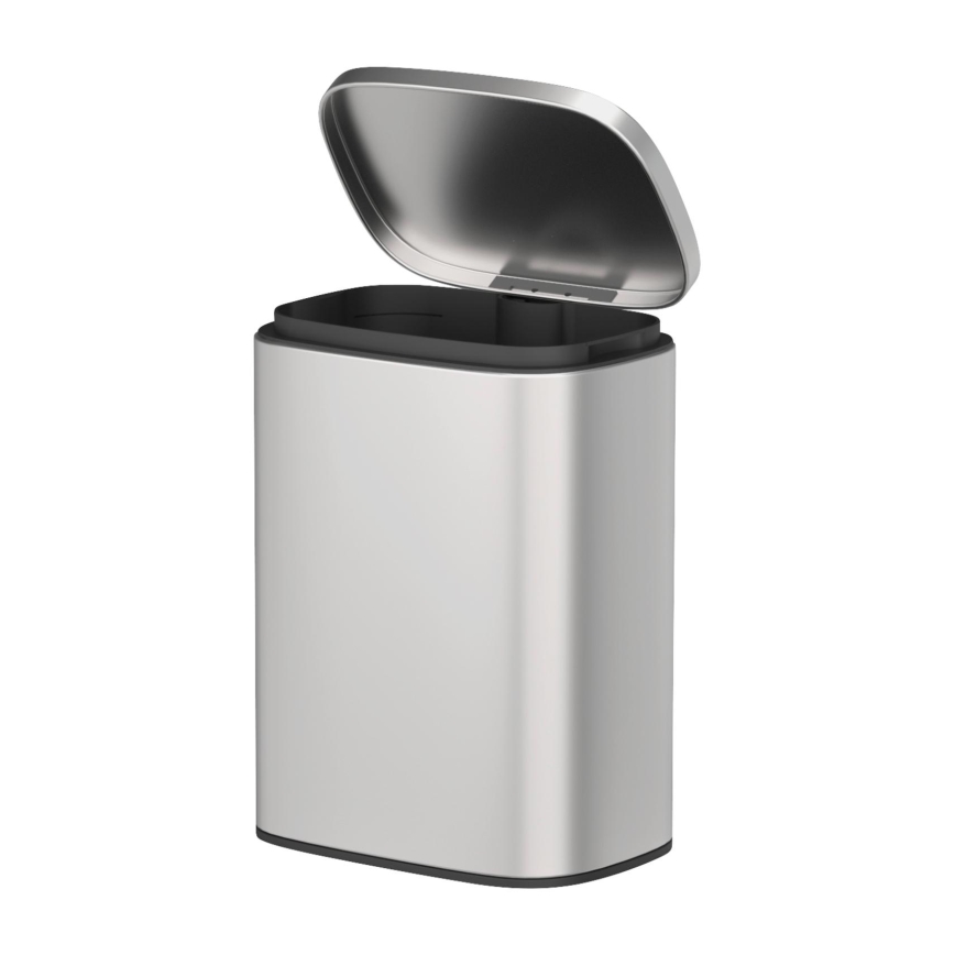WENKO 25336100 - SARE Basket 21.5x29.5 cm Silver