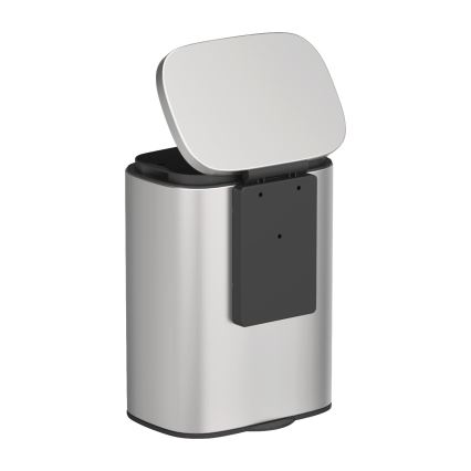 WENKO 25336100 - SARE Basket 21.5x29.5 cm Silver