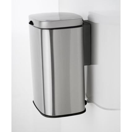WENKO 25336100 - SARE Basket 21.5x29.5 cm Silver