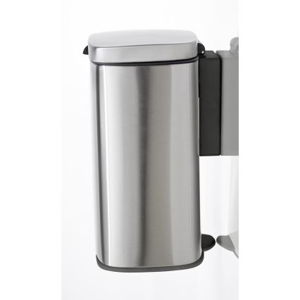 WENKO 25336100 - SARE Basket 21.5x29.5 cm Silver