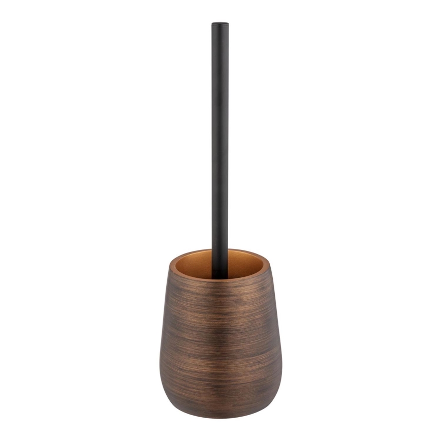 WENKO 25354100 - PALENA Toilet Brush 12.5 x 37 cm, Bronze