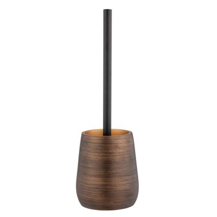 WENKO 25354100 - PALENA Toilet Brush 12.5 x 37 cm, Bronze