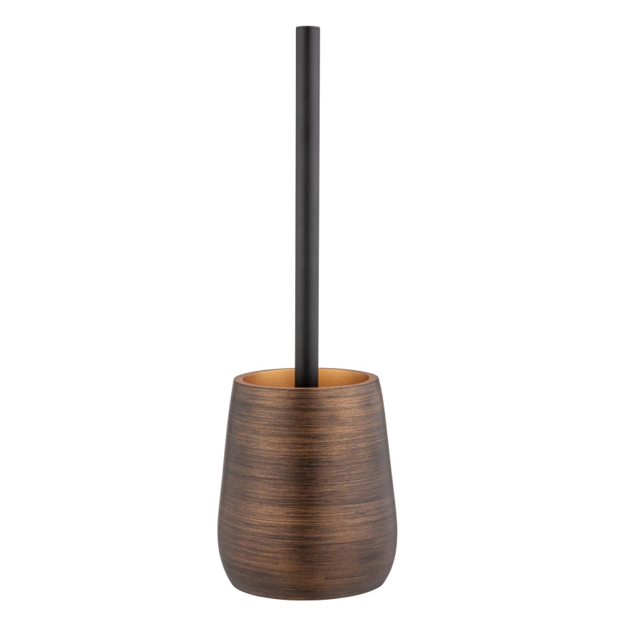 WENKO 25354100 - PALENA Toilet Brush 12.5 x 37 cm, Bronze