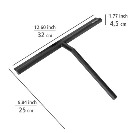 WENKO 25358100 - MOLA Squeegee 32x30 cm, Black