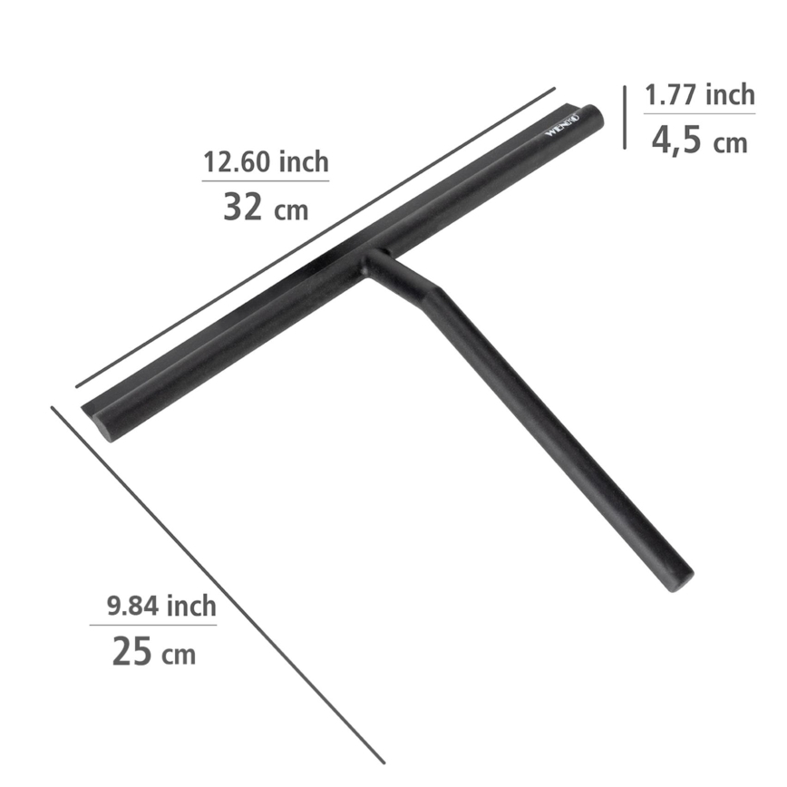 WENKO 25358100 - MOLA Squeegee 32x30 cm, Black