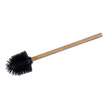 WENKO 25360100 - Toilet brush 7.5x35 cm brown/black