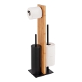 WENKO 25376100 - LESINA Toilet Set 18x69 cm brown/black