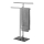 WENKO 25389100 - LAVA towel stand 50 x 81.5 cm stainless steel/silver/black