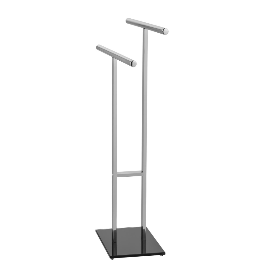 WENKO 25389100 - LAVA towel stand 50 x 81.5 cm stainless steel/silver/black