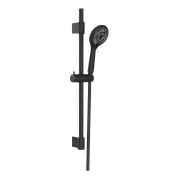 WENKO 25453100 - WATERSAVING SYSTEM 70 cm Shower Set, Black