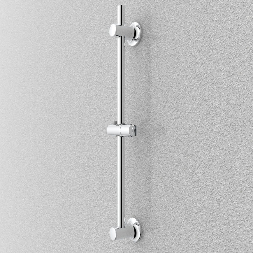 WENKO 25462100 - Shower rail LIBERTÀ 70 cm polished chrome