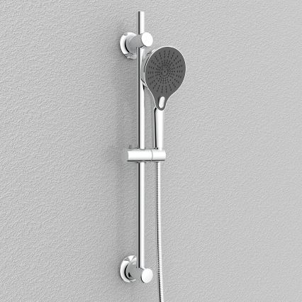 WENKO 25462100 - Shower rail LIBERTÀ 70 cm polished chrome