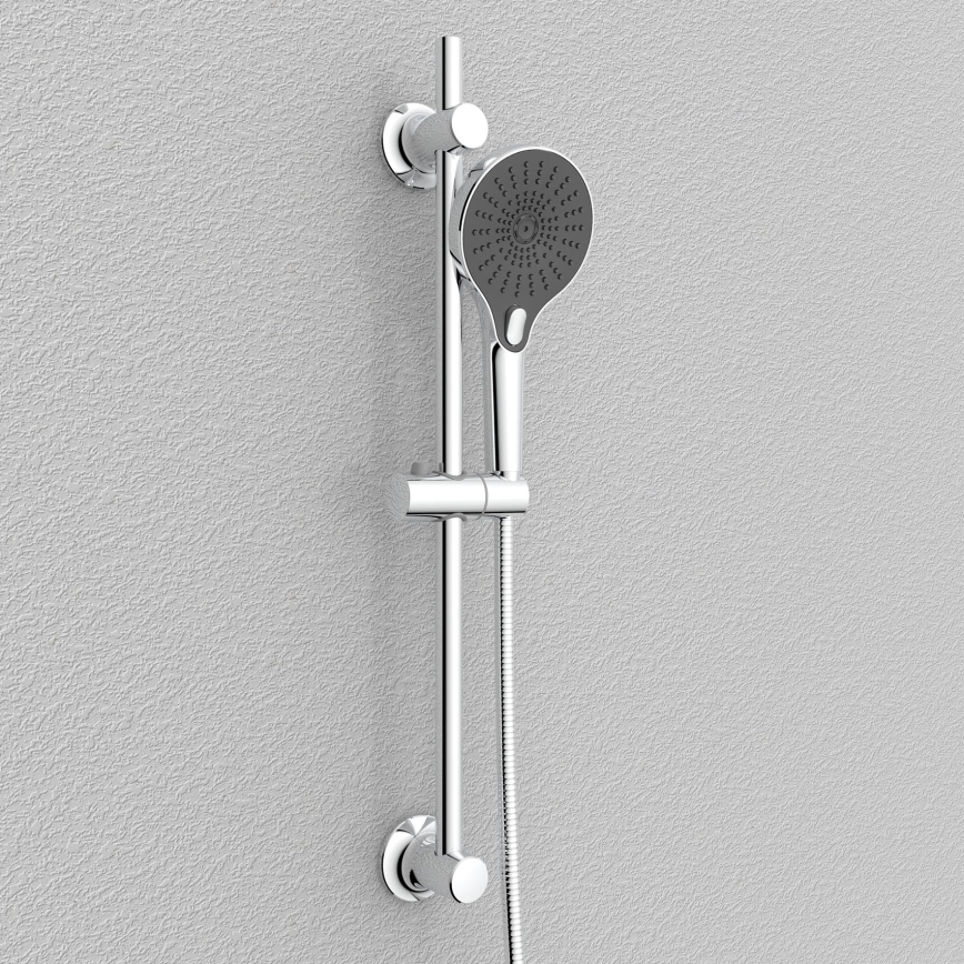 WENKO 25462100 - Shower rail LIBERTÀ 70 cm polished chrome