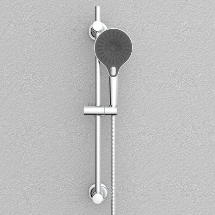 WENKO 25462100 - Shower rail LIBERTÀ 70 cm polished chrome