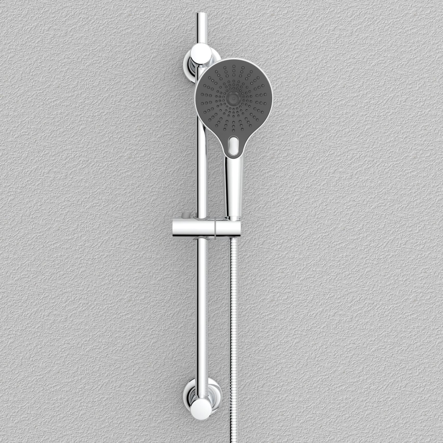 WENKO 25462100 - Shower rail LIBERTÀ 70 cm polished chrome