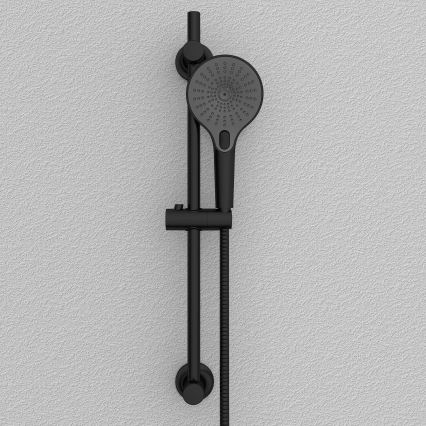 WENKO 25463100 - LIBERTÀ 70 cm Black Shower Rail