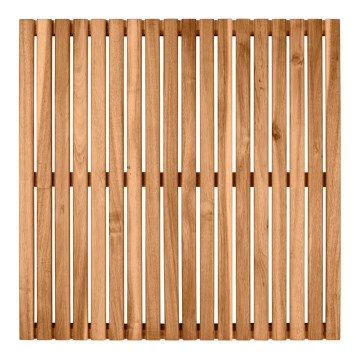 WENKO 25522100 - ACACIA doormat 55x55 cm brown